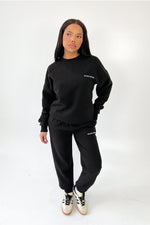 Studio Leisure essential black embroidered  sweater